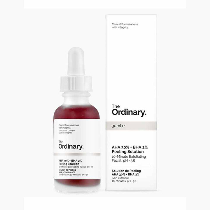 "The Ordinary AHA 30% + BHA 2% Peeling Solution – Glow & Pore Care"