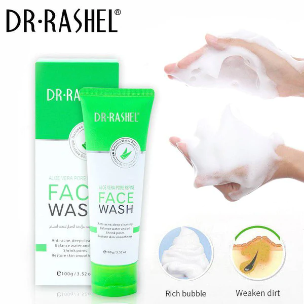 Dr. Rashel Aloe Vera Pore Refine Face Wash 100G