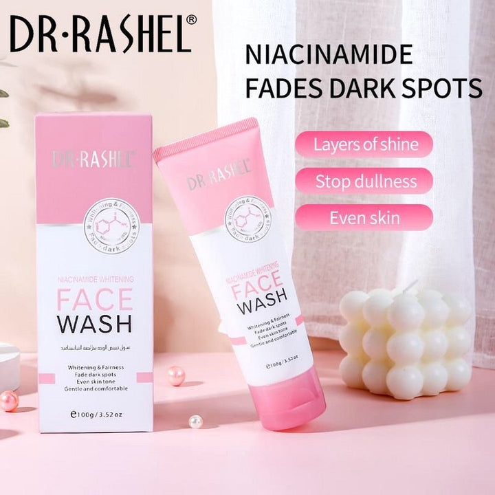 DR RASHEL Niacinamide Whitening Fade Dark Spots Face Wash 100g