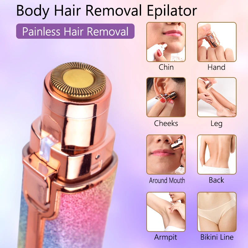 Blawless Rechargeable 2 in 1 Eyebrow Trimmer