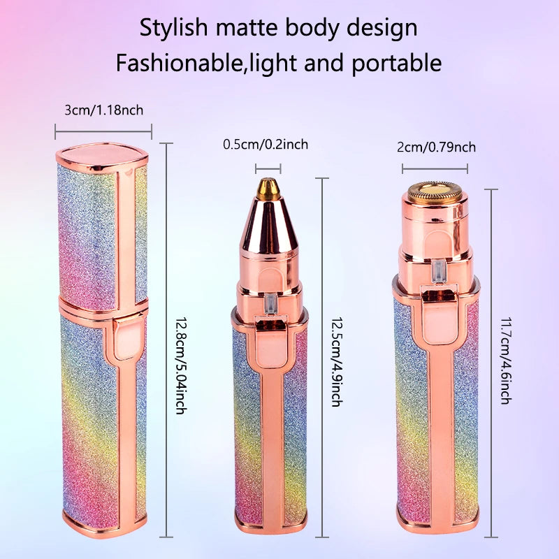 Blawless Rechargeable 2 in 1 Eyebrow Trimmer