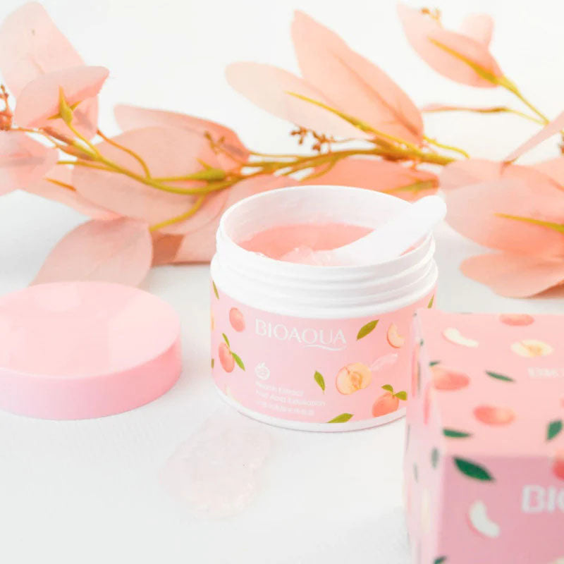 BIOAQUA Peach Extract Fruit Acid Exfoliating Face Gel Cream 140g