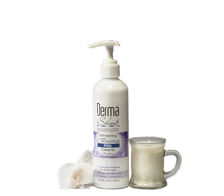 DERMA SHINE Hydrating Cleansing Milk Lightening complexion 200ml