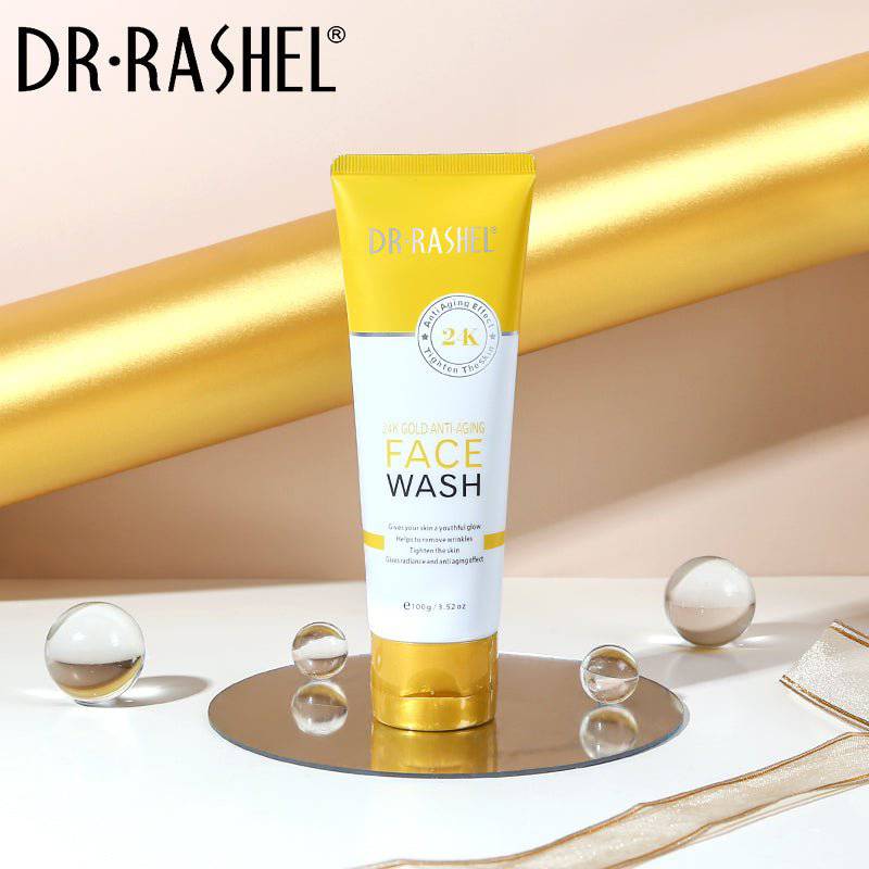 Dr Rashel 24K Gold Anti-Aging Face Wash - 100GMS