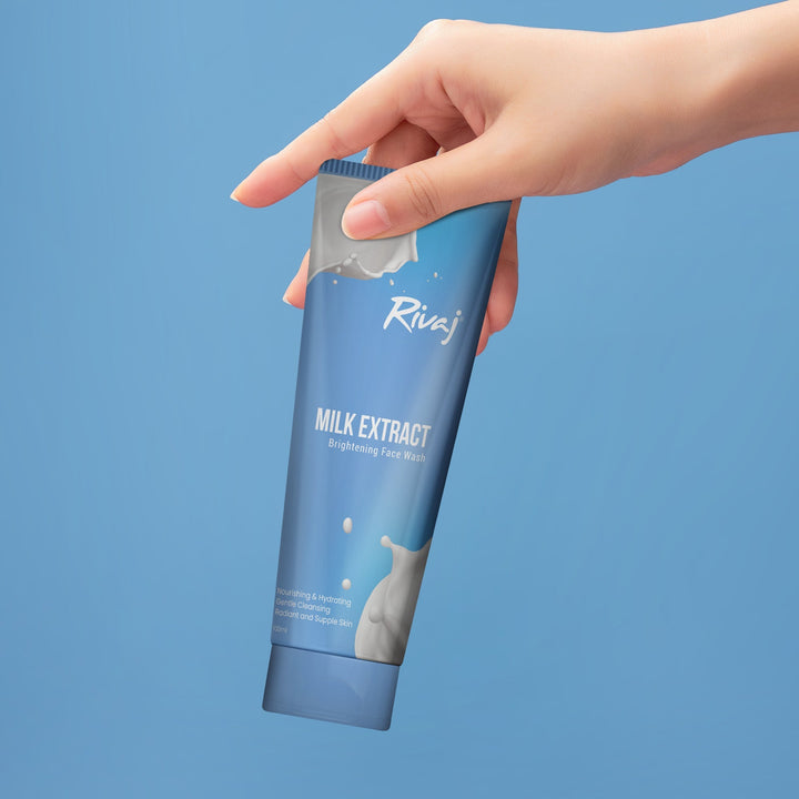 Rivaj Milk Extract Brightening Face Wash 50ml