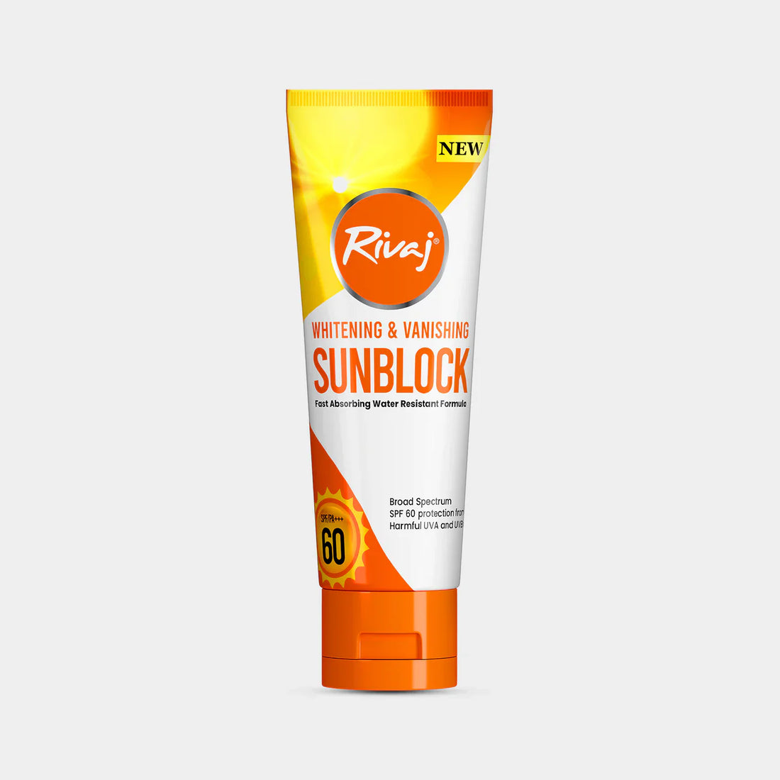 RIVAJ Whitening & Vanishing SPF60 Sunblock