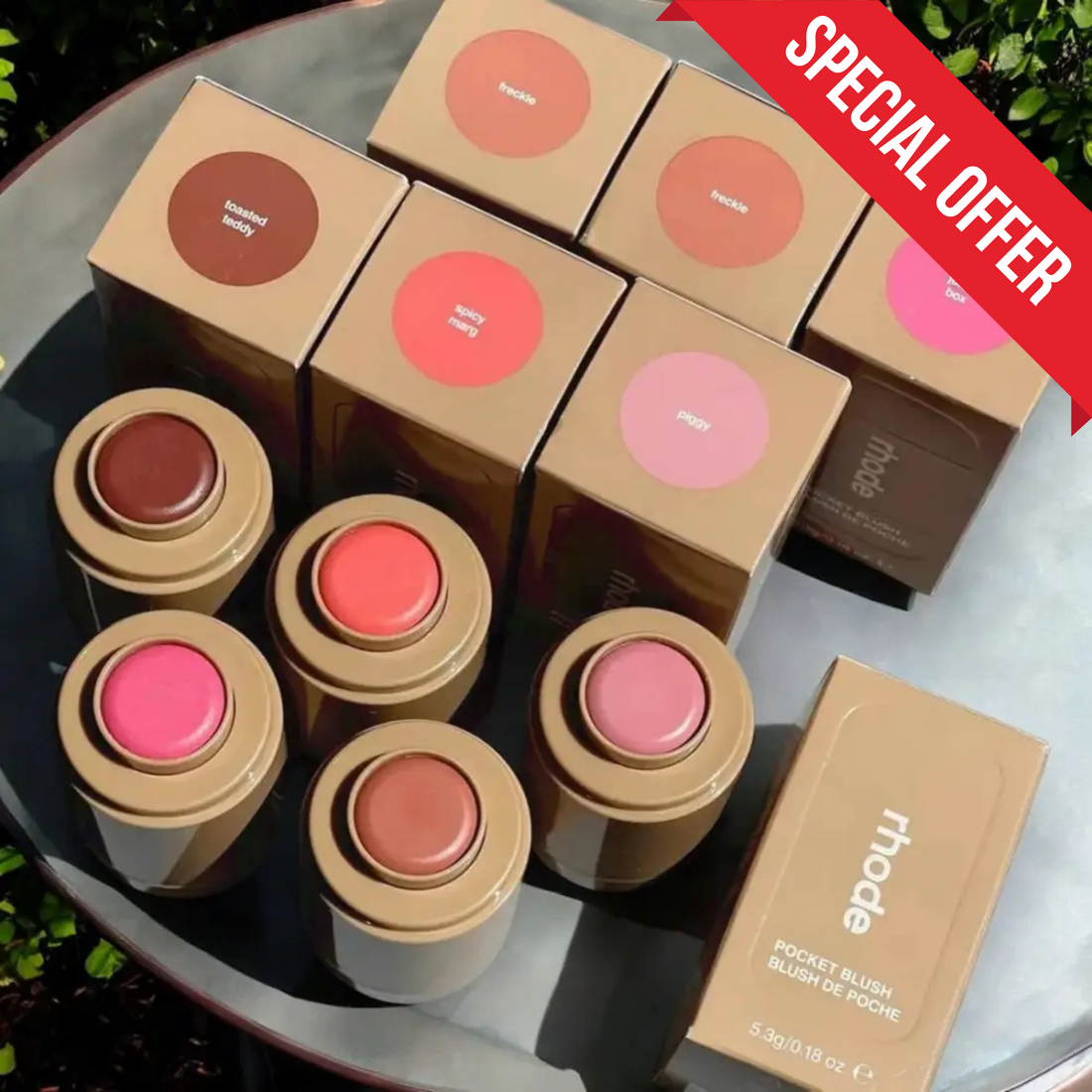 RHODE POCKET BLUSH PACK OF 6