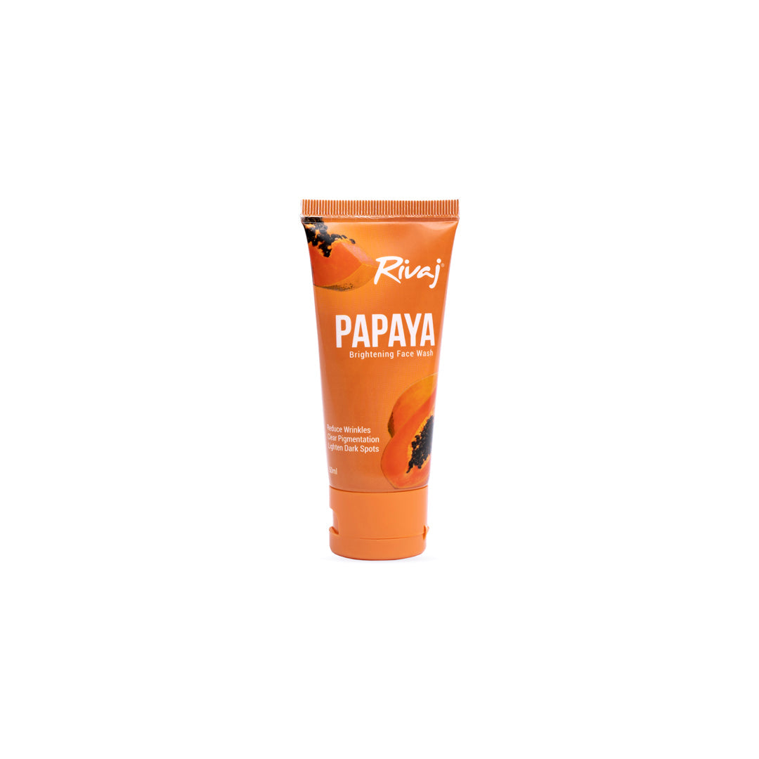 Rivaj Brightening Papaya Extract Face Wash – 50ml